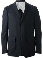 Lardini Tailored Blazer, Men's, Size: 46, Blue, Cotton/acetate/wool