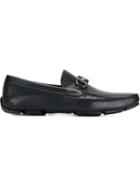 Salvatore Ferragamo Londra Loafers, Men's, Size: 10, Blue, Calf Leather/leather/rubber