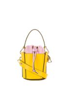 Msgm Small M Bucket Bag - Yellow