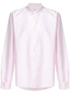Soulland Quentin Button-down Shirt - Pink & Purple