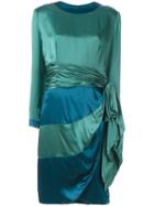 Jean Louis Scherrer Pre-owned Draped Panel Dress - Green