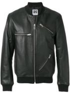 Les Hommes Urban Multi-zip Jacket - Black