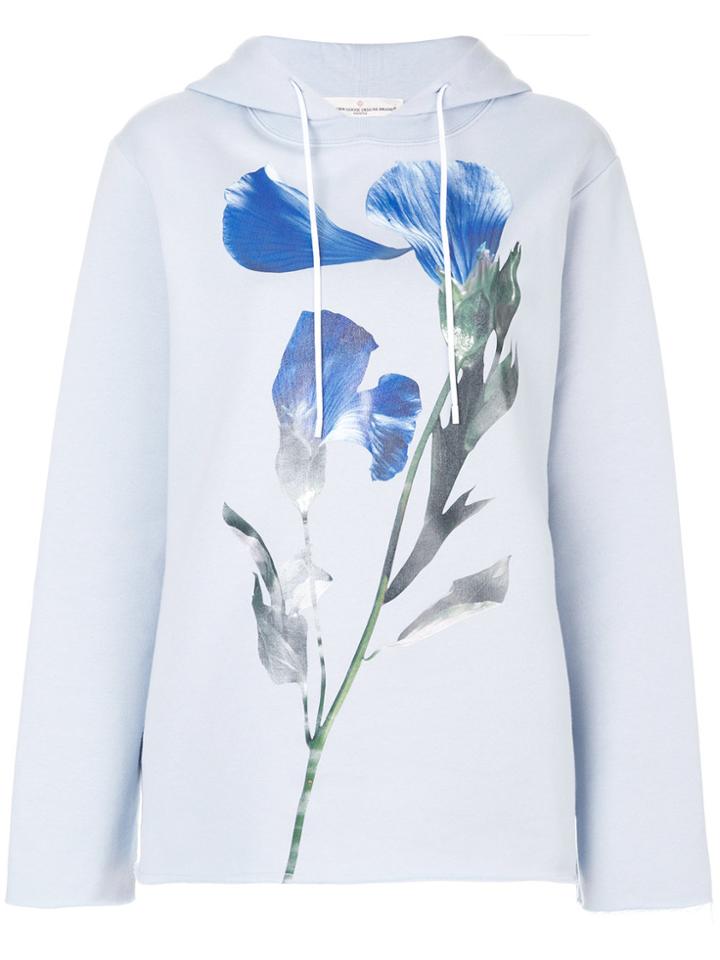 Golden Goose Deluxe Brand Loreta Floral Hoody - Blue