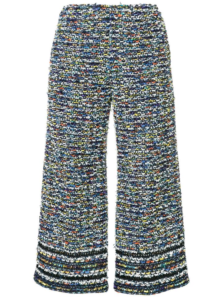 Coohem Tropical Tweed Trousers - Blue