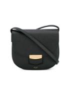 Céline Small Trotteur Bag, Women's, Black, Leather