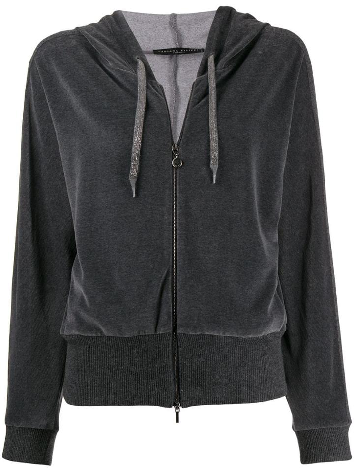 Fabiana Filippi Zipped-up Jacket - Grey
