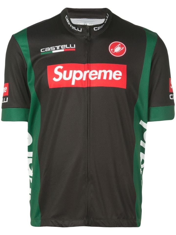 Supreme Castelli Cycling Jersey Top - Black