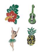 Dsquared2 Hawaii Themed Pins - Multicolour