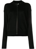 Love Moschino Zip Up Cardigan - Black