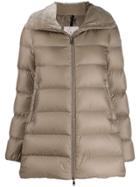 Moncler Puffer Jacket - Neutrals