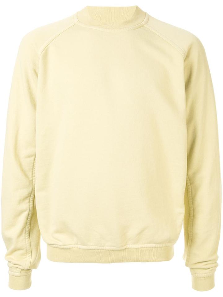 Haider Ackermann Crew Neck Sweatshirt - Yellow