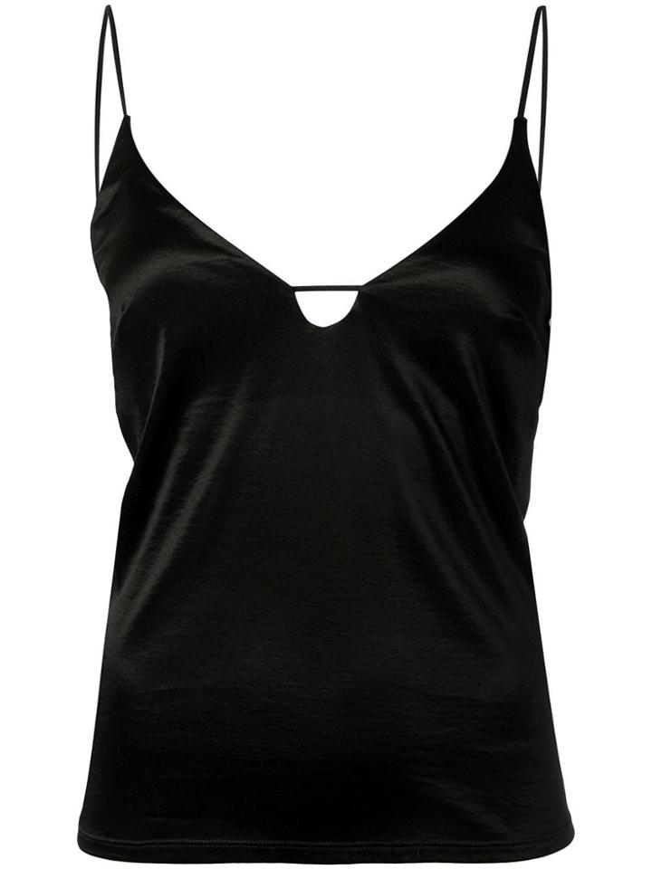 Mame Spaghetti Strap Cami Top - Black