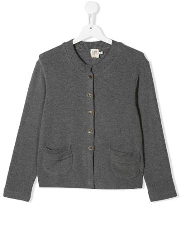 Caffe' D'orzo Erica Knitted Cardigan - Grey