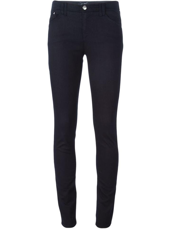 Armani Jeans Skinny Jeans, Women's, Size: 25, Blue, Cotton/polyester/spandex/elastane