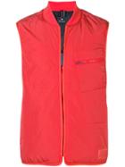 Ps By Paul Smith Padded Gilet Jacket - Orange