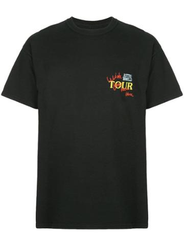 Travis Scott Astroworld Astroworld Tour Print T-shirt - Black
