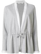 La Fileria For D'aniello Drawstring Jacket - Grey