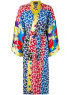 Duro Olowu - Abstract Wrap Dress - Women - Silk/rayon - 10, Silk/rayon