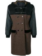 Jean Paul Gaultier Pre-owned Hooded Double-breasted Coat - Brown