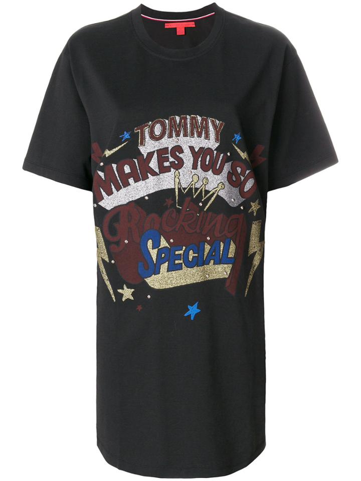 Hilfiger Collection Rock Boyfriend T-shirt - Black