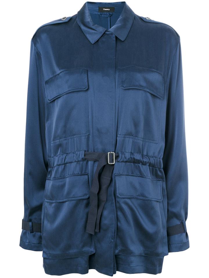 Theory Cargo Jacket - Blue