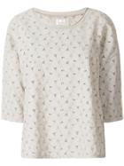Labo Art Embroidered Blouse - Nude & Neutrals