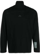 A-cold-wall* Logo Print Turtleneck Sweatshirt - Black