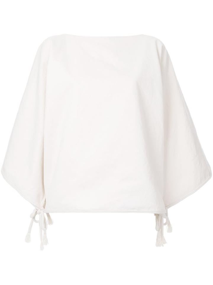Toogood 'calico' Blouse, Women's, Size: Xs, White, Cotton