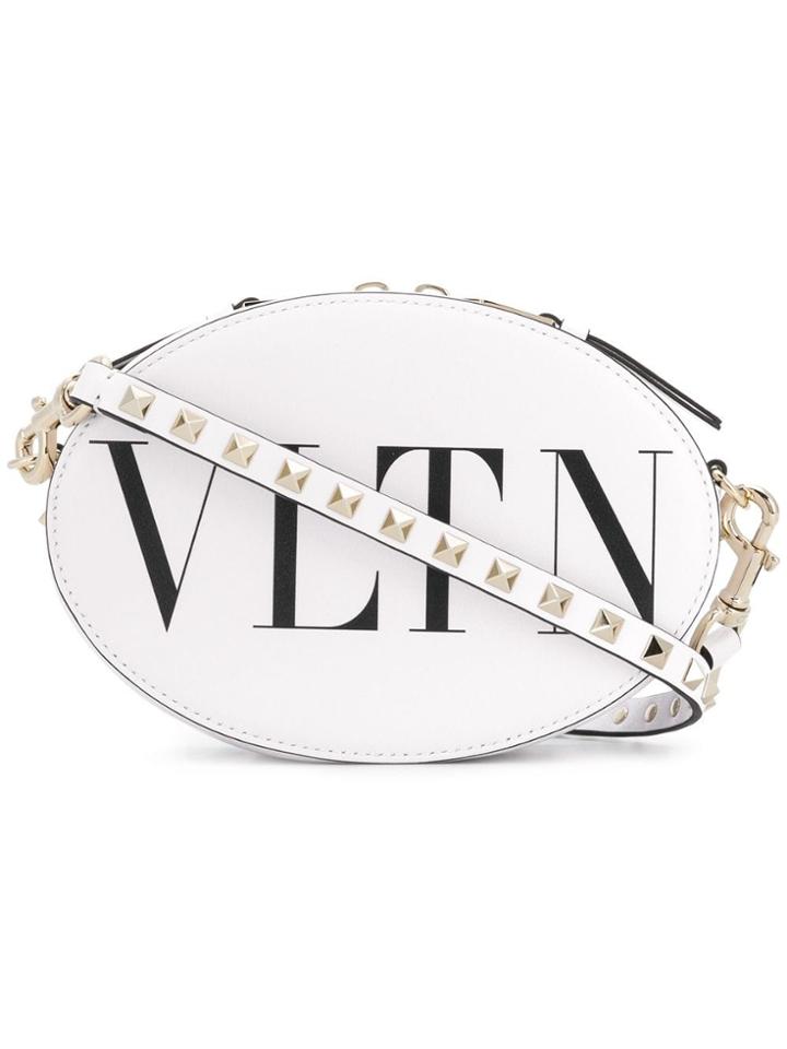 Valentino Valentino Garavani Logo Crossbody - White