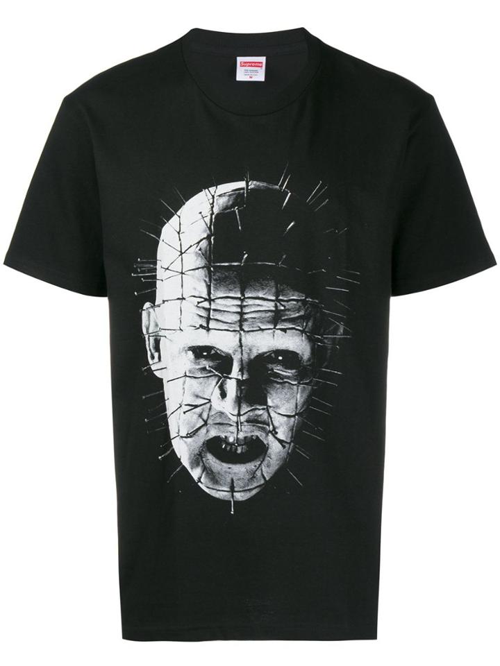 Supreme Pinhead Print T-shirt - Black