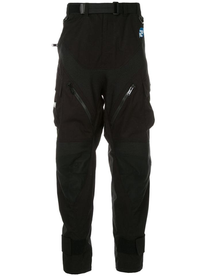 Undercover Belted Cargo Trousers - Black