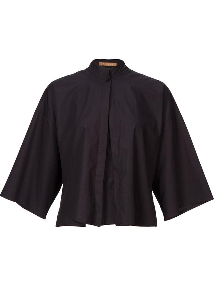 Nehera Front Pleat Boxy Shirt