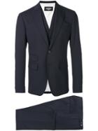 Dsquared2 - Three Piece Suit - Men - Cotton/polyester/spandex/elastane/virgin Wool - 44, Blue, Cotton/polyester/spandex/elastane/virgin Wool