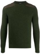 Ron Dorff Military Style Jumper - Green
