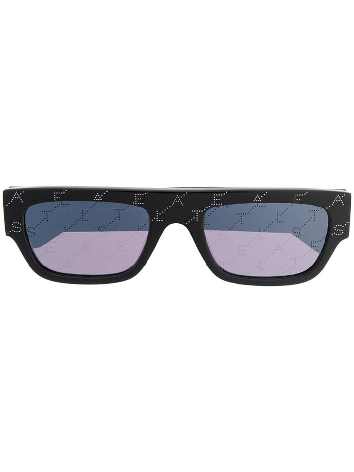 Stella Mccartney Eyewear Rectangular Framed Sunglasses - Black