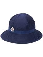 Moncler Embroidered Logo Hat - Blue