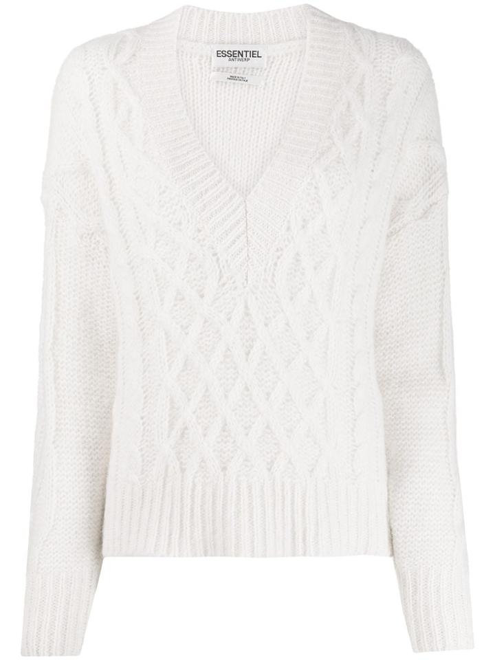 Essentiel Antwerp Knitted Jumper - Neutrals