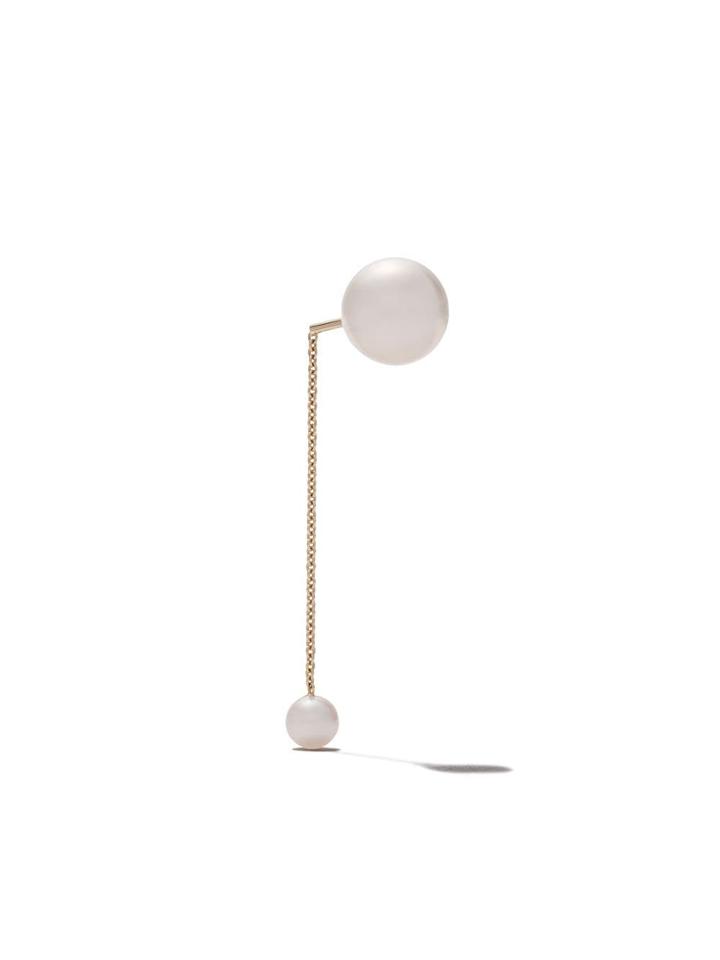 Sophie Bille Brahe 14kt Yellow Gold Babylon Perle Earring