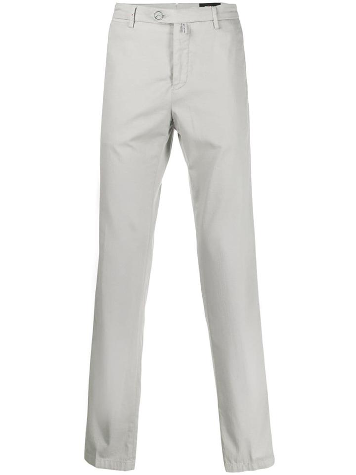 Kiton Slim-fit Chinos - Grey