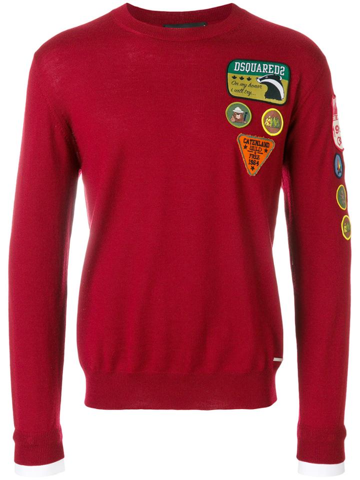 Dsquared2 Catenland Patch Jumper