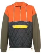 Mostly Heard Rarely Seen Quilted Hoodie - Yellow & Orange