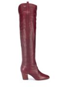 Laurence Dacade Sully Van Knee-high Boots - Red