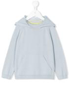 Knot - Ribbed Hoodie - Kids - Cotton - 6 Yrs, Blue