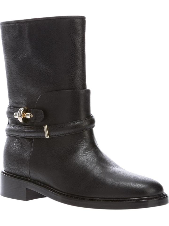 Balenciaga Strap Detail Biker Boot
