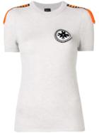 Mr & Mrs Italy Embellished Cashmere T-shirt - Grey