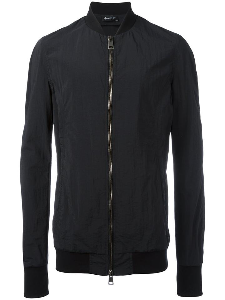 Andrea Ya'aqov - Bomber Jacket - Men - Nylon - S, Black, Nylon