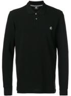 Ps By Paul Smith Logo Embroidered Polo Shirt - Black