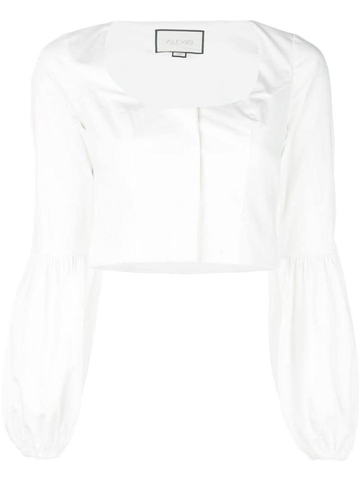 Alexis Ottera White Crop Top