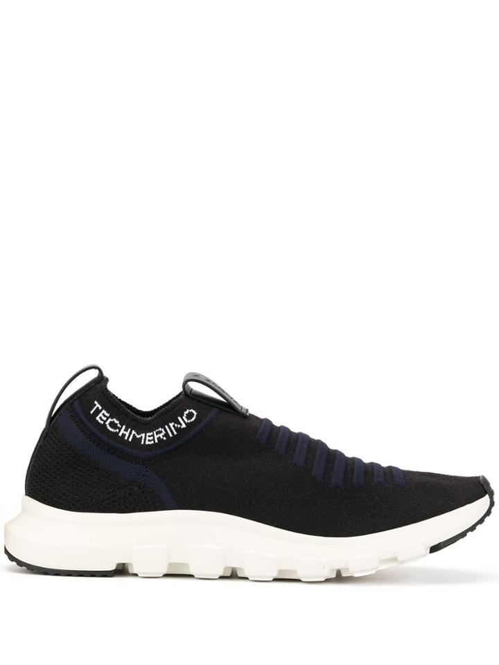 Ermenegildo Zegna Tech Merino Sneakers - Blue