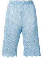 Vivetta Stretch Cycle Shorts - Blue